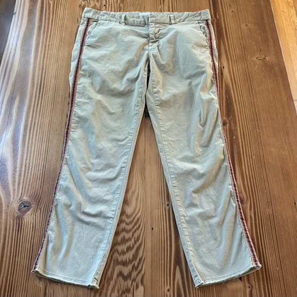 Nili Lotan East Hampton Tape Pant in Desert Sand Stripe - Picture 5 of 15